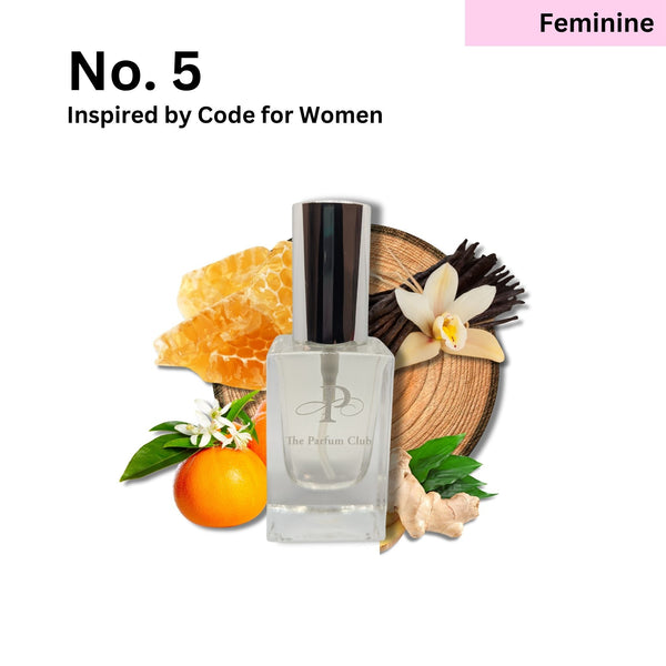 No. 5 - inspired by Code for Women (F)
