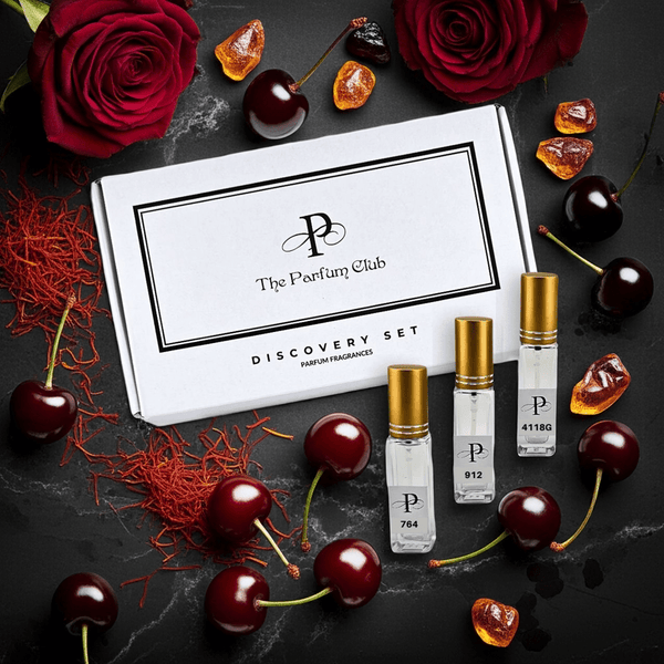 Discovery Set of 3 Trending (Unisex) Bestsellers - No. 764, No. 912, No. 4118G - The Parfum Club - Perfume