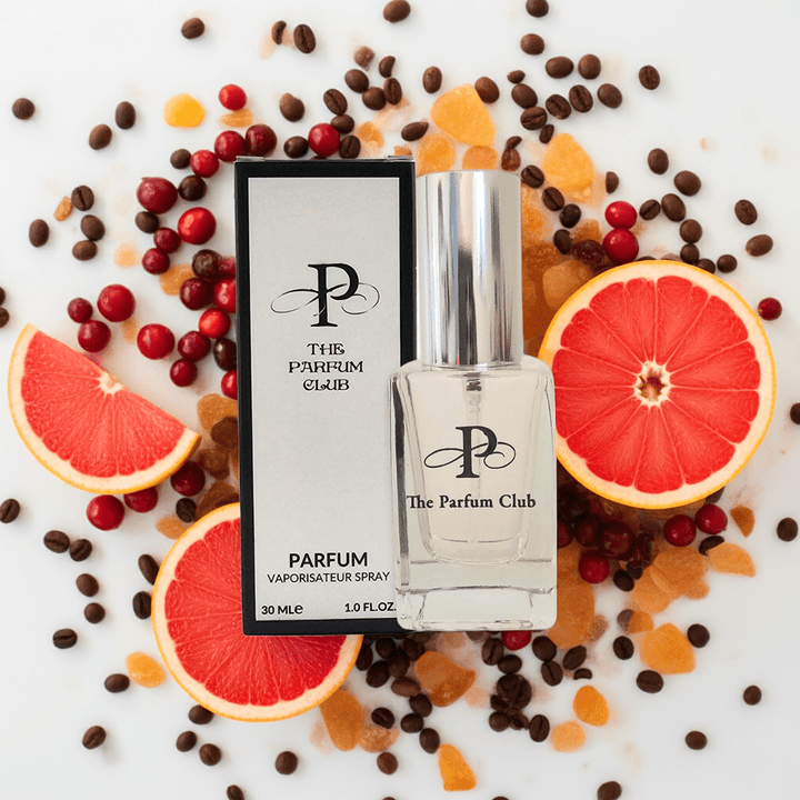No. 210N - Cranberry, Citrus, Saffron, Coffee, Amber Woods (masculine) - The Parfum Club - Perfume