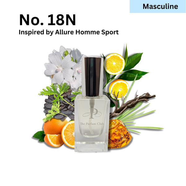 No. 18N - inspired by Allure Homme Sport (M)