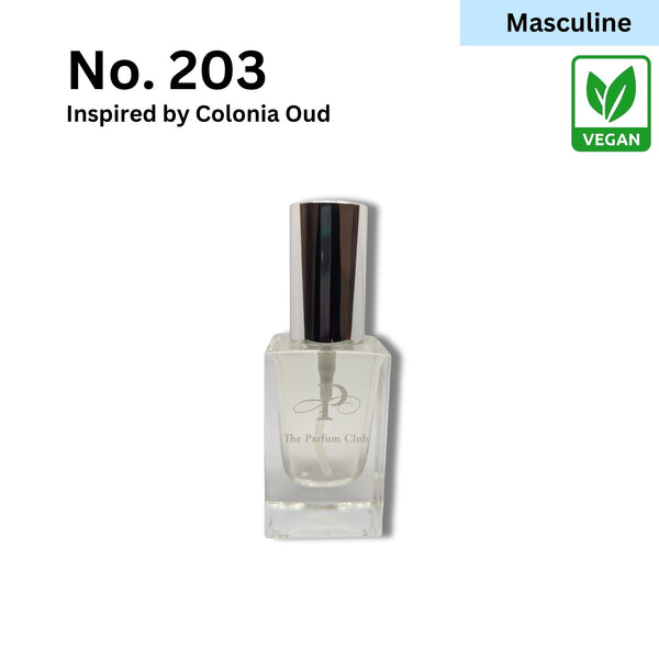 No. 203 - inspired by Colonia Oud (M)