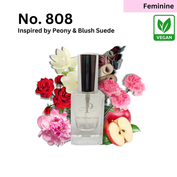 No. 808 - inspired by Peony & Blush Suede (F)